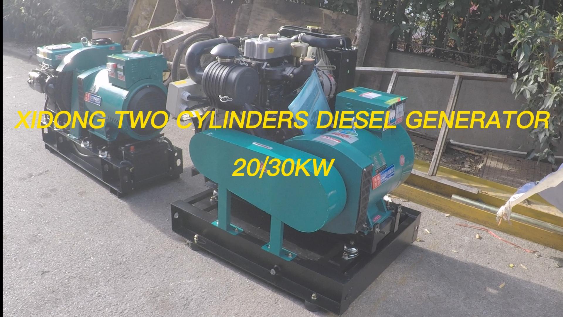 XIDONG diesel generator two cylinders
